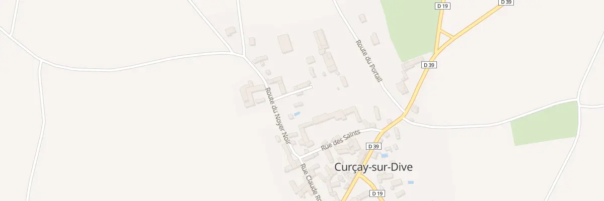 Plan du 2 Imp des Caves à Curçay-sur-Dive
