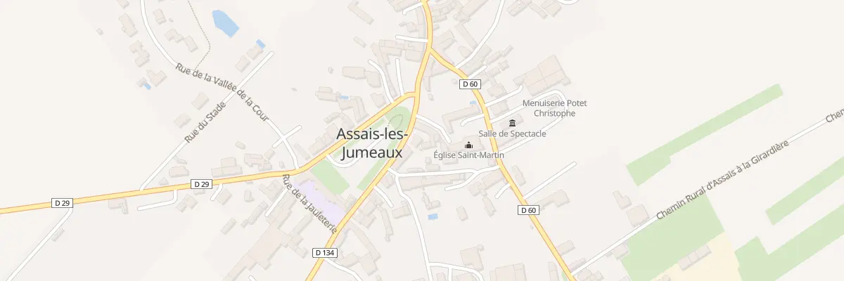 Plan du 3 Pl des Tilleuls à Assais-les-Jumeaux