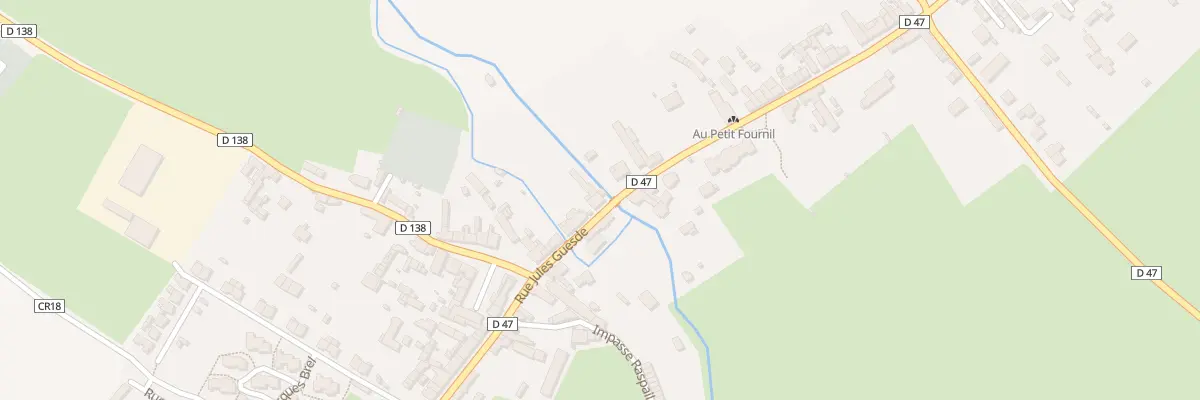 Plan du 90B Rue Jules Guesde à Mézidon Vallée d’Auge