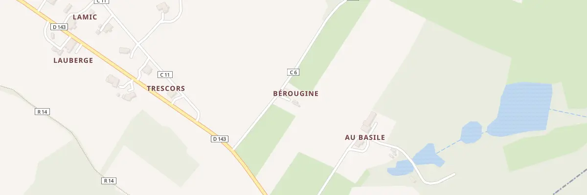 Plan du 25 Rte de Jouanelle à Caupenne-d’Armagnac