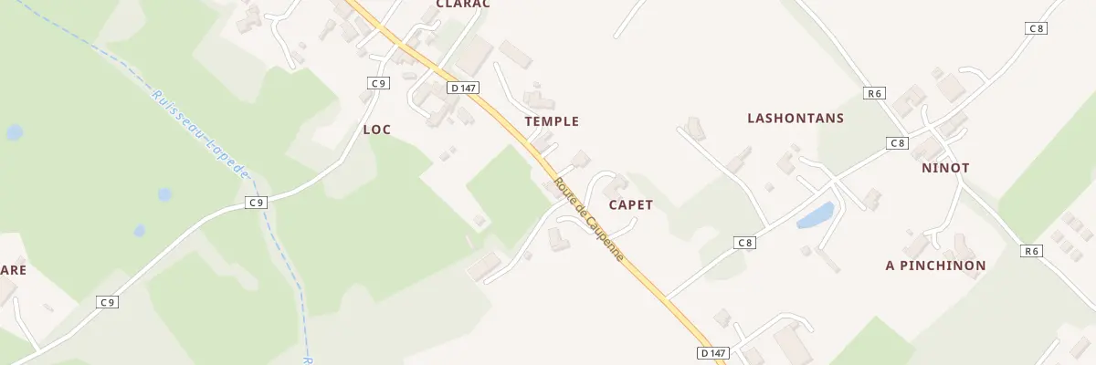 Plan du 5112 Loc à Caupenne-d’Armagnac