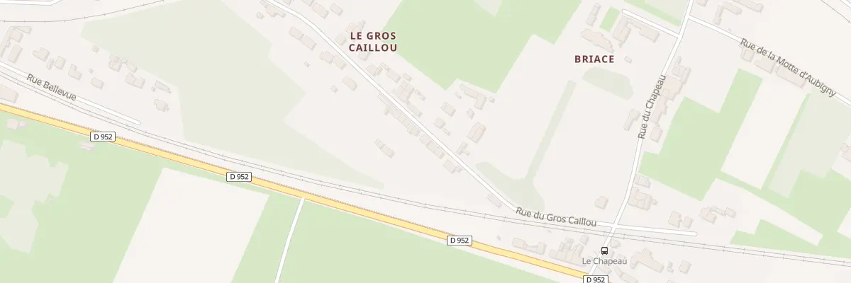 Plan du 9021 Rue du Gros Caillou à Saumur
