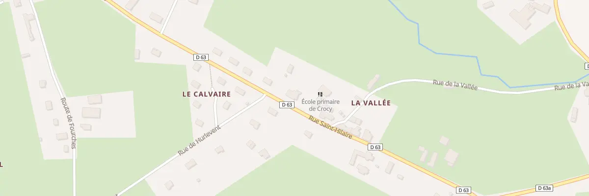 Plan du 37 Rue Saint-Hilaire à Crocy