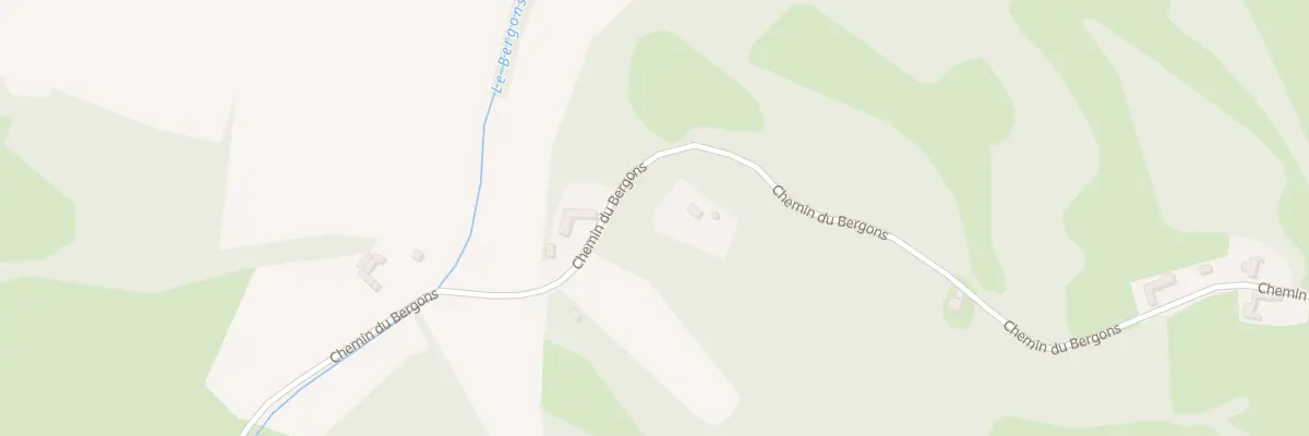 Plan du 3 Che du Bergons à Moncaup