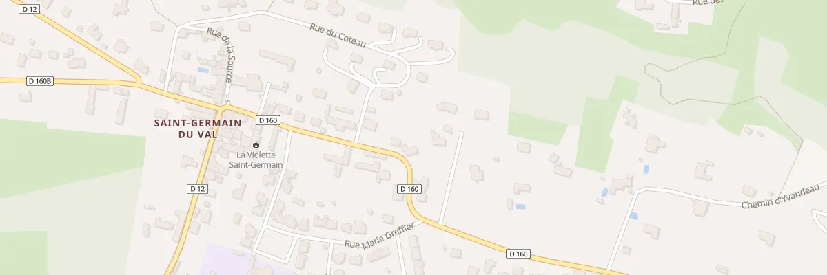 Plan du 15 Rue de l’Arthuisière à La Flèche
