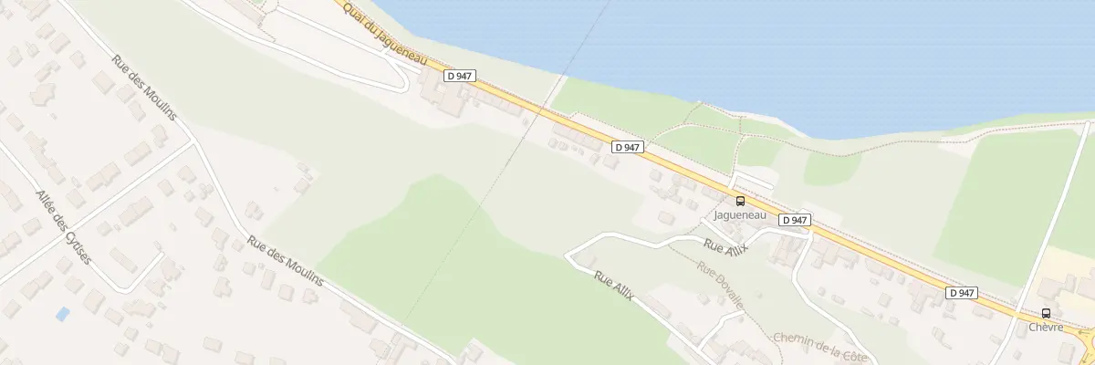 Plan du 615 Quai du Jagueneau à Saumur