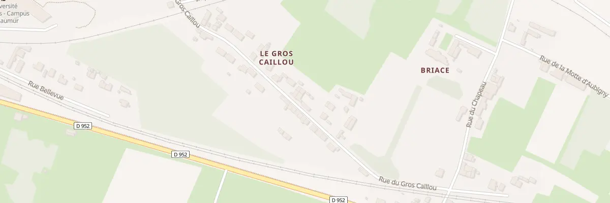 Plan du 58 Rue du Gros Caillou à Saumur
