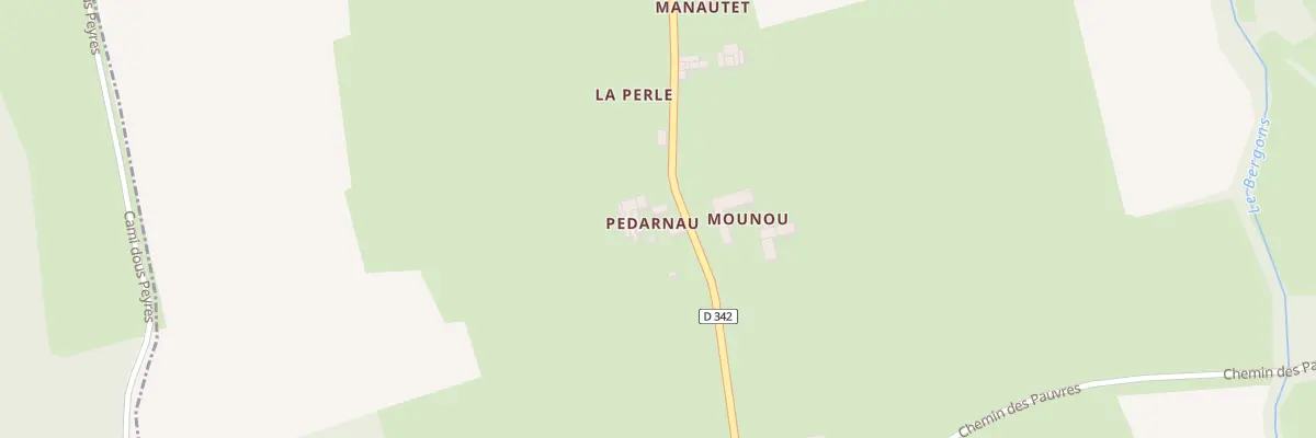 Plan du 13 Rte de Madiran à Bétracq