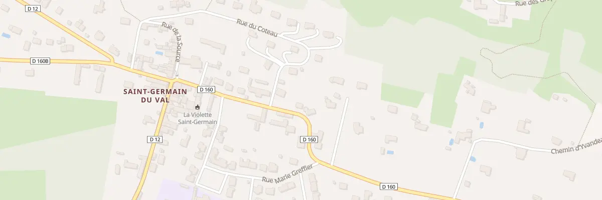Plan du 13 Rue de l’Arthuisière à La Flèche