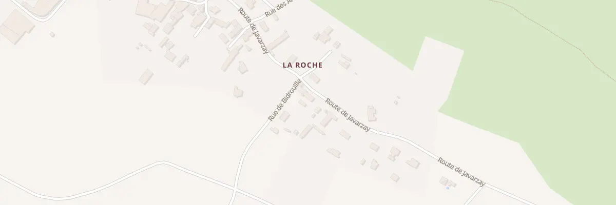 Plan du 36 Rte de Javarzay à Bougon