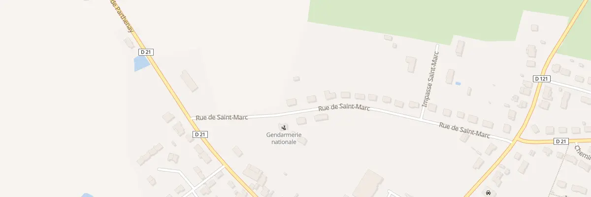 Plan du 26 Rue Saint Marc à Ménigoute