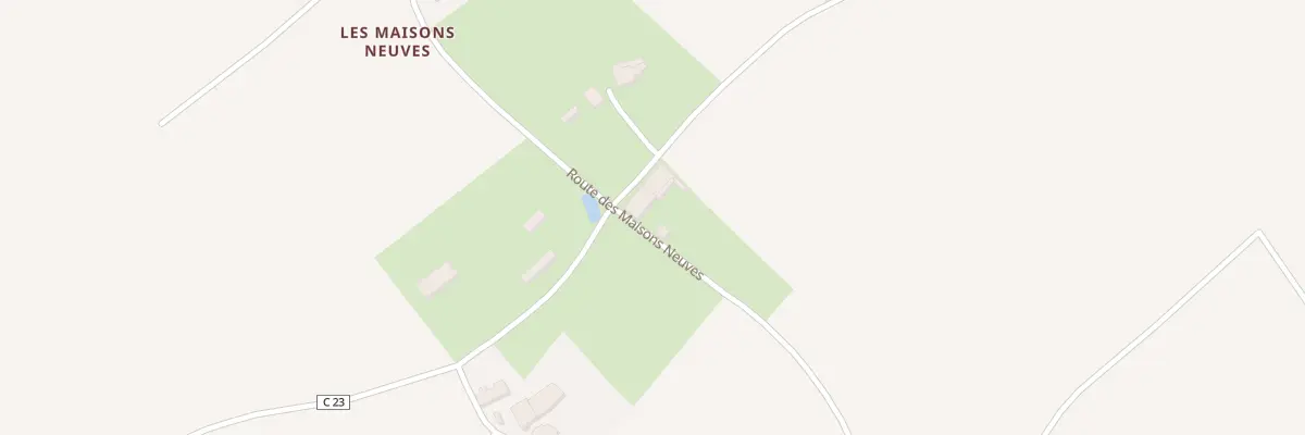 Plan du 7 Rte des Maisons Neuves à Maisonnay