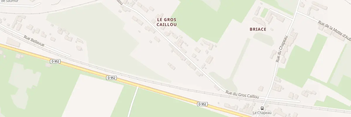 Plan du 57 Rue du Gros Caillou à Saumur