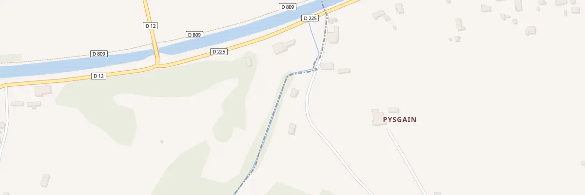 Plan du 1 Au Gravillas à Blaignac