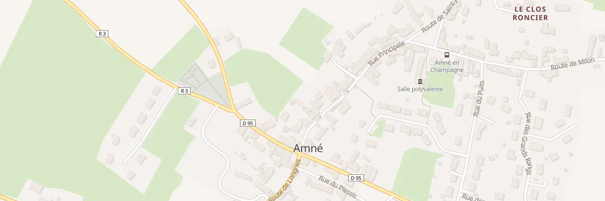 Plan du 7 Rue Principale à Amné