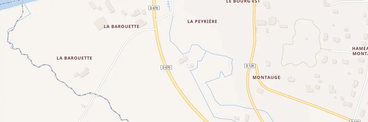 Plan du 38 Moulin du Marquelot à Bagas