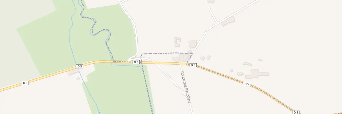 Plan du 5 Rte de Blanzac à Saint-Aulais-la-Chapelle