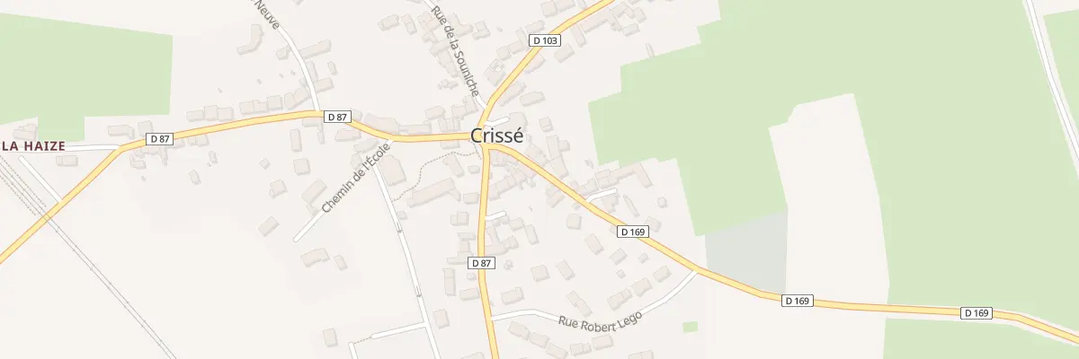 Plan du 4 Rue de la Pommeraye à Crissé