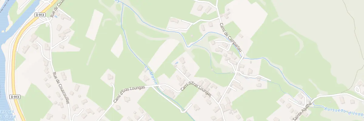 Plan du 14 Las Longues à Villelongue