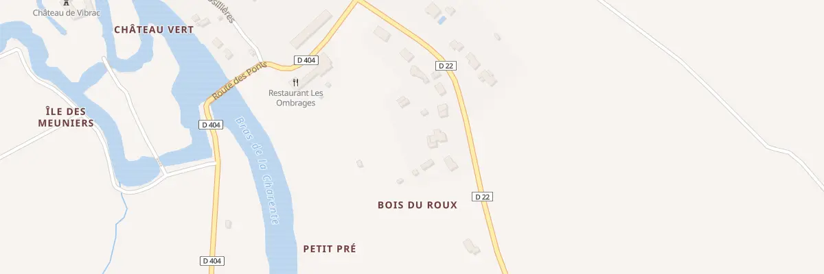 Plan du 32 Rte de Chateauneuf à Vibrac