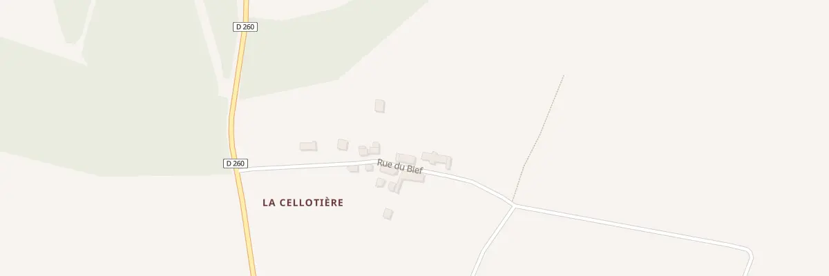 Plan du 195 Rue du Bief à Ravigny