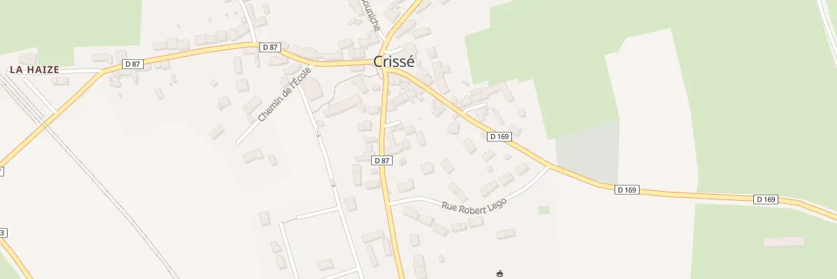 Plan du 5074 Le Bourg à Crissé