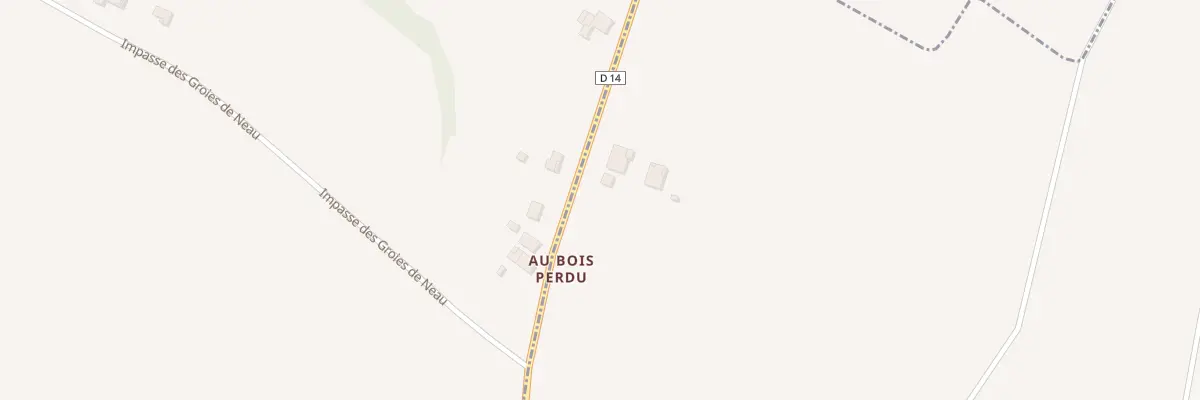 Plan du 4 Au Bois Perdu à Birac