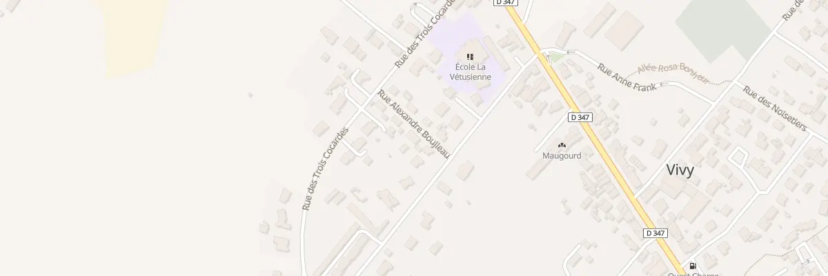 Plan du 4 Rue Alexandre Boujieau à Vivy