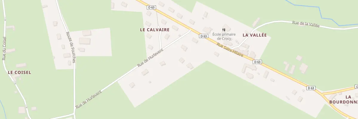 Plan du 3 Rue du Hurlevent à Crocy