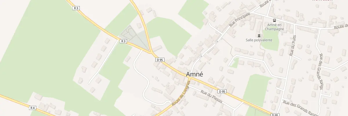 Plan du 2 Rte de Ruillé à Amné
