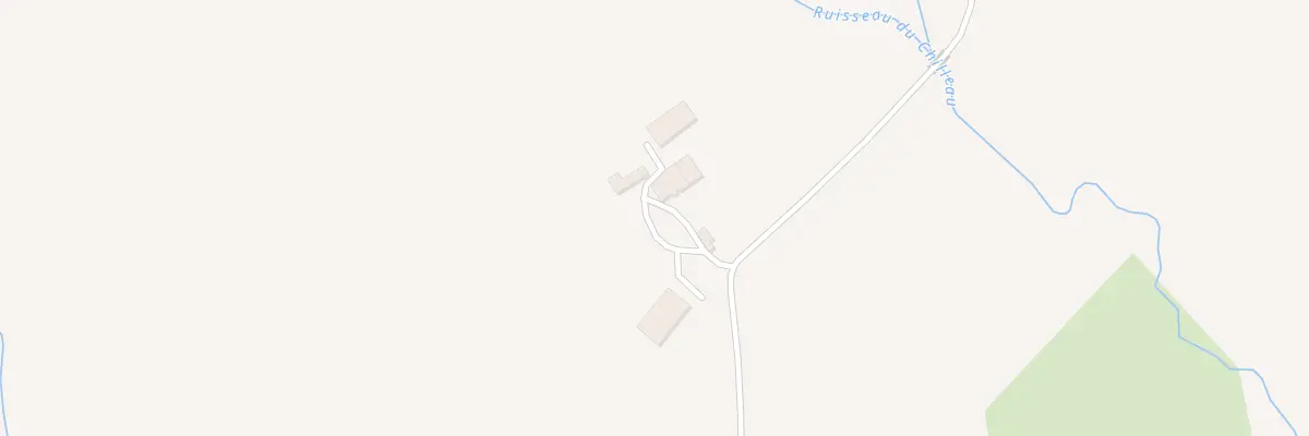 Plan du 1 Perotine à Vasles