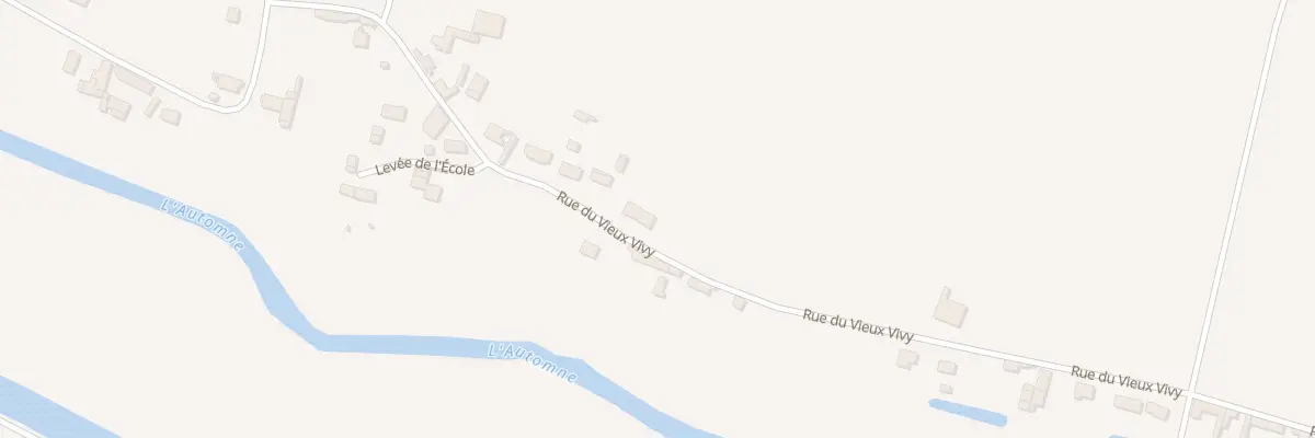 Plan du 35 Rue du Vieux Vivy à Vivy
