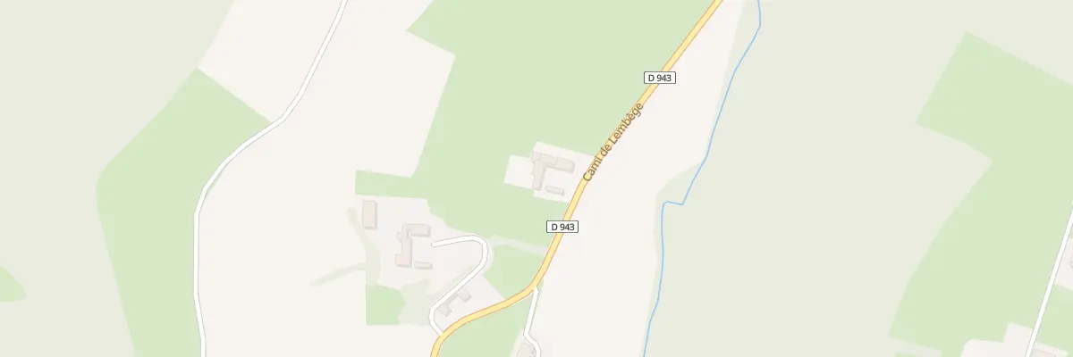 Plan du 9 Cami de Lembège à Vidouze