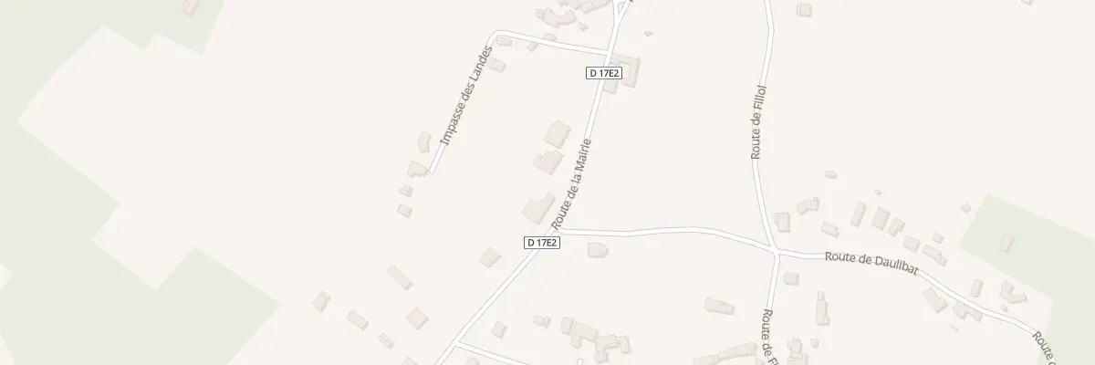 Plan du 100 Les Landes à Sainte-Colombe