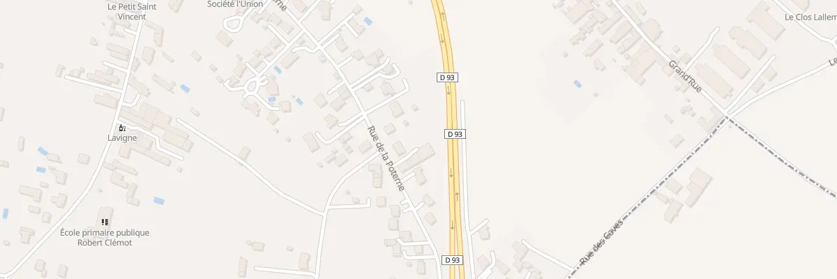 Plan du 27 Rue de la Poterne à Varrains