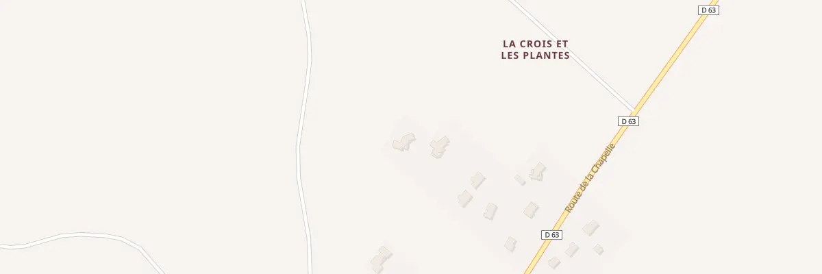 Plan du 12 Imp de la Chapelle à Vibrac