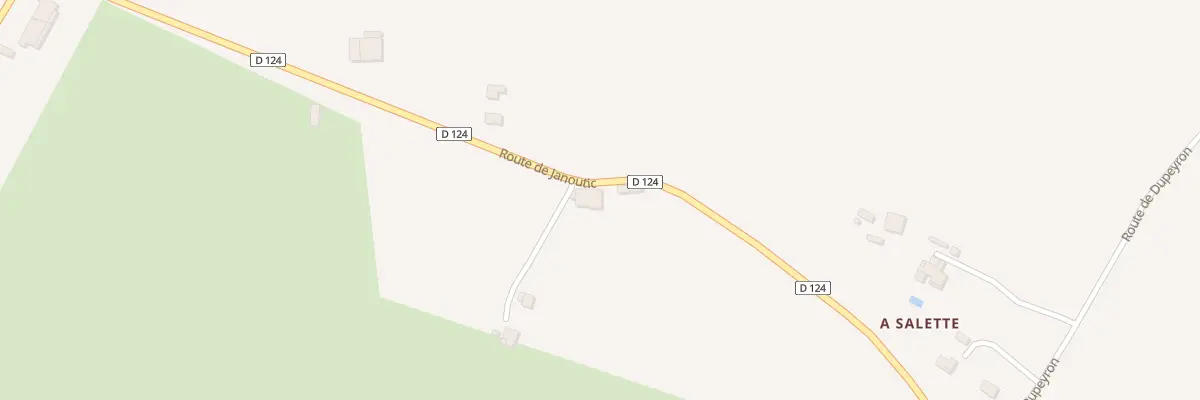 Plan du 158 Couyet-Sud à Aillas