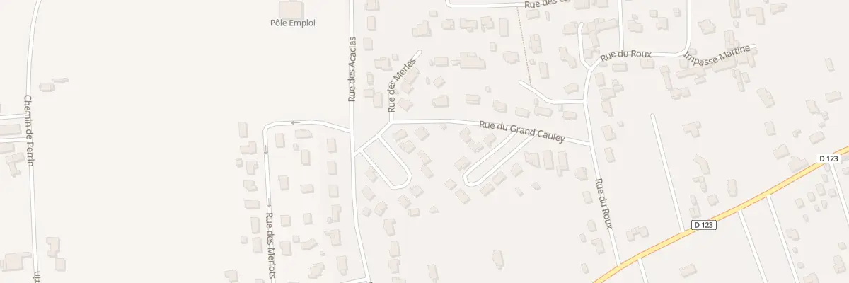 Plan du 18 Rue du Grand Cauley à Saint-Magne-de-Castillon