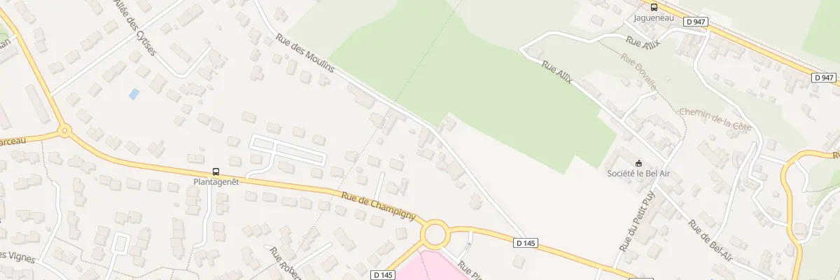 Plan du 167 Rue des Moulins à Saumur