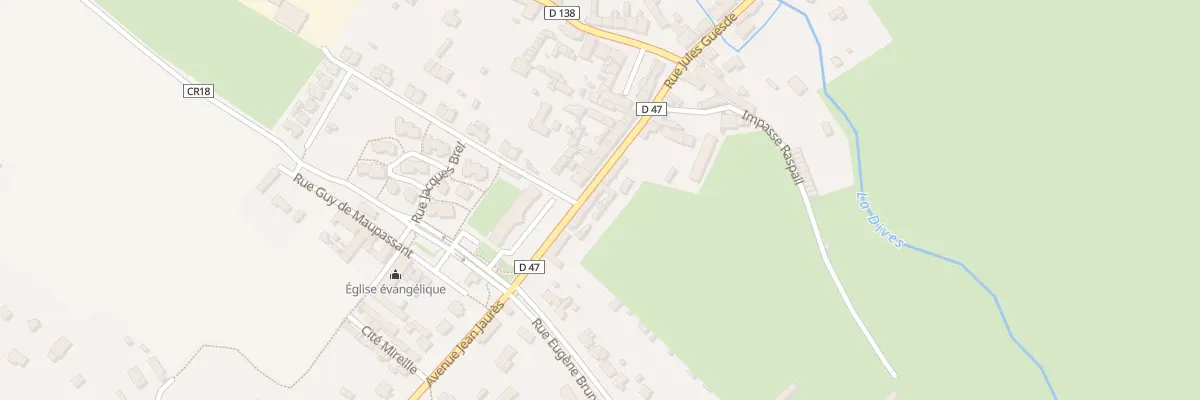 Plan du 113 Rue Jules Guesde à Mézidon Vallée d’Auge