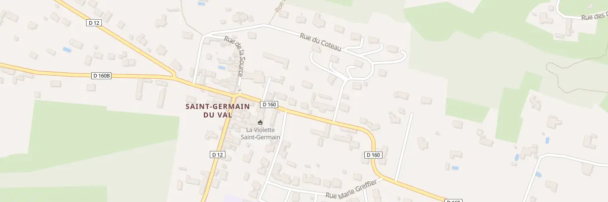 Plan du 7 Rue de l’Arthuisière à La Flèche