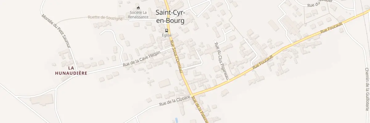 Plan du 15 Rue sous l’Ormeau à Bellevigne-les-Châteaux
