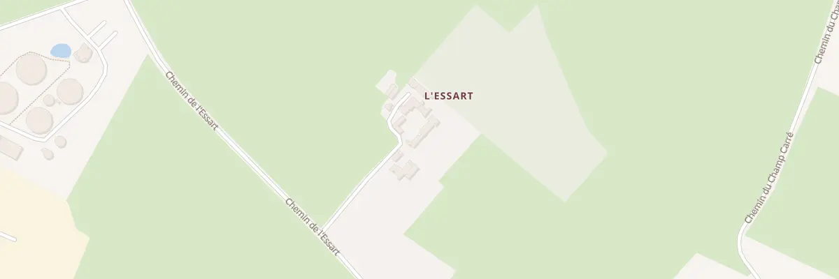 Plan du 5 Che de l’Essart à Saumur