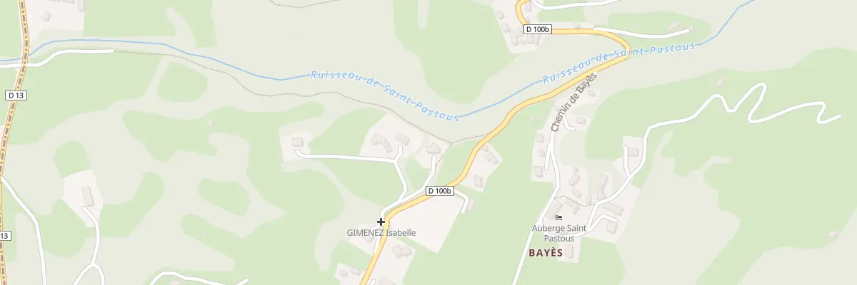 Plan du 14 Che d’Ayros à Saint-Pastous