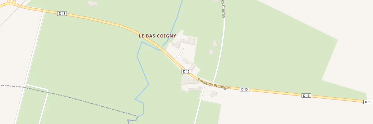 Plan du 32 Le Bas Cuigny à Moulins-sur-Orne