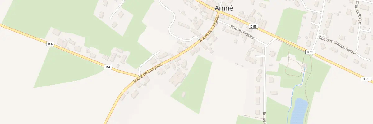 Plan du 11 Rte de Longnes à Amné