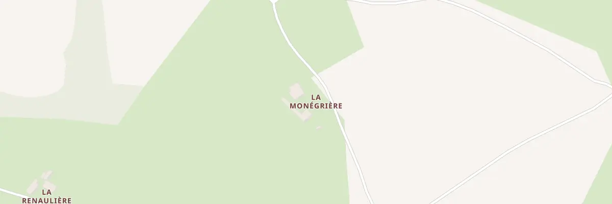 Plan du 5109 La Monegriere à Saint-Germier