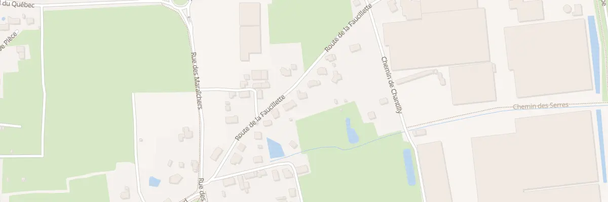 Plan du 12 Rte de la Faucillette à La Flèche