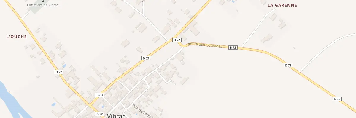 Plan du 22 Rue de la Mairie à Vibrac