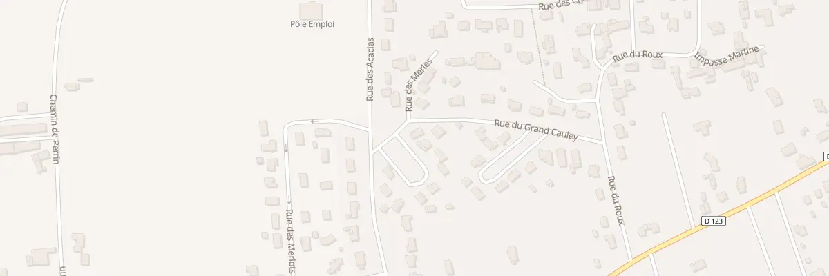 Plan du 16 Rue du Grand Cauley à Saint-Magne-de-Castillon